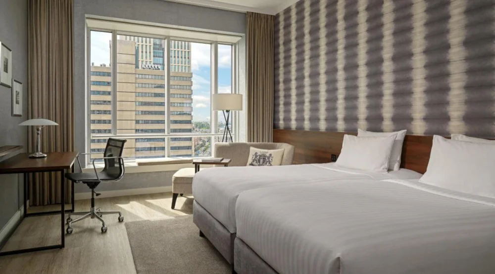 Superior Twin Room at Rotterdam Marriott