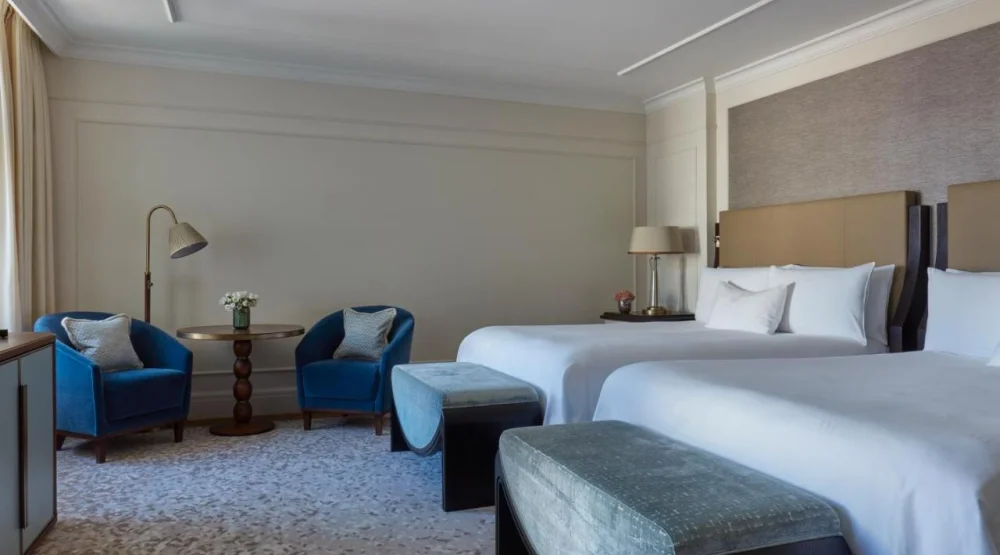 Grand Premier Twin Room with Canal View at Waldorf Astoria Amsterdam