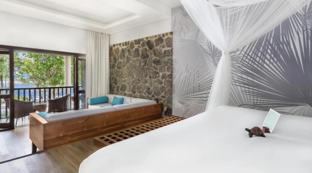 Deluxe Ocean View King Room at Kempinski Seychelles Resort