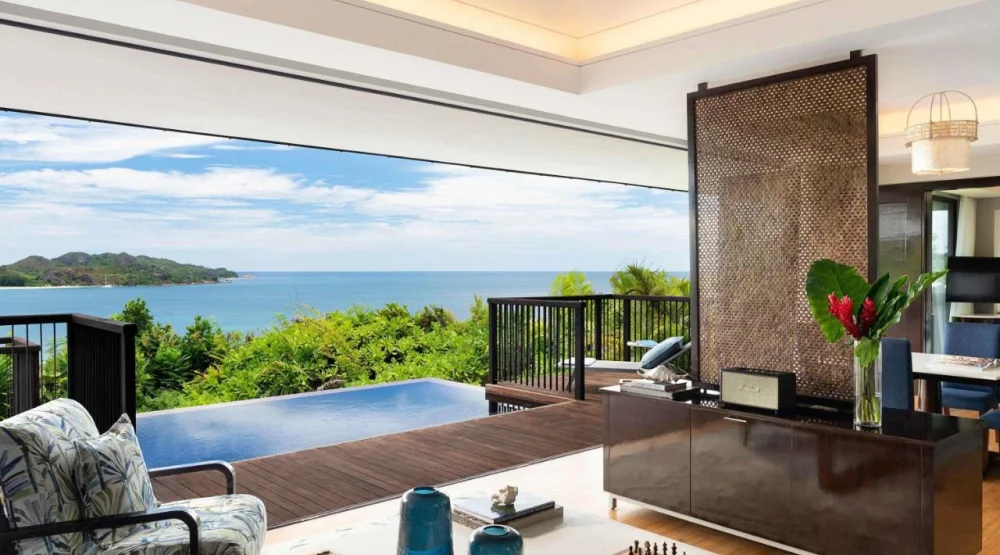 Grand Panoramic Pool Villa at Raffles Seychelles