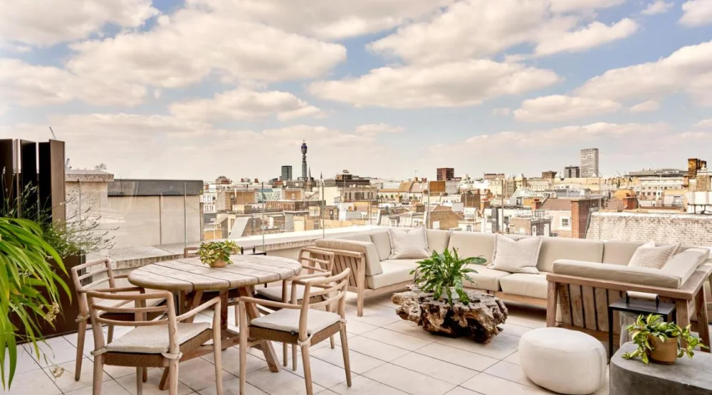 Dover Terrace Suite at 1 Hotel Mayfair