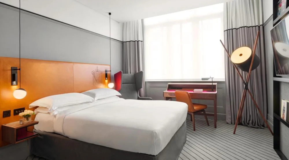 Queen Room at Andaz London Liverpool Street by Hyatt