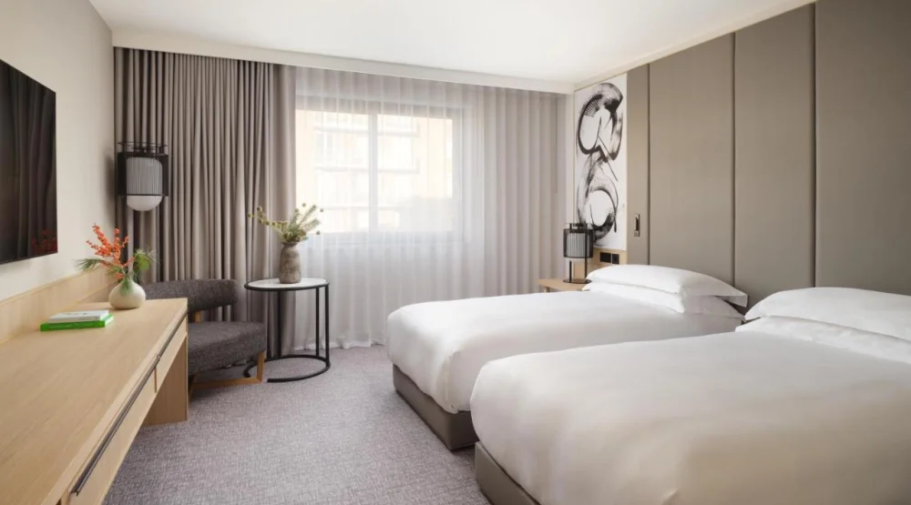 Superior Twin Room at Nobu Hotel London Portman Square