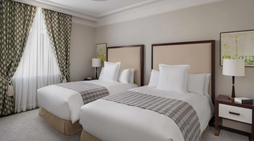 Superior Twin Room at Raffles London At The OWO