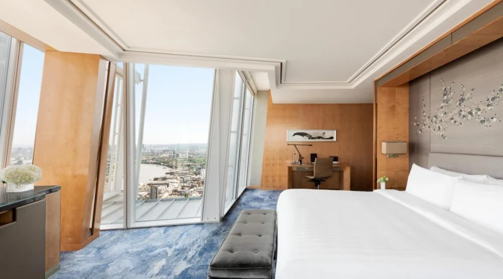 Iconic King Room with City View at Shangri-La The Shard