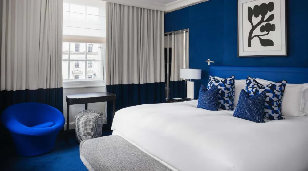 Prestige King Suite with Separate Living Room and Waterloo Place Or Pall Mall View at Sofitel London St James