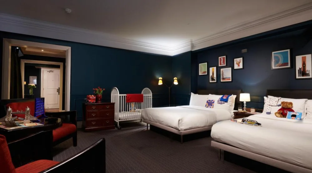 Superior Double Room with Two Double Beds at The Dilly