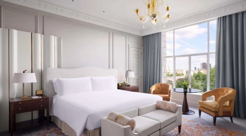 Junior King Suite with River View at The Savoy