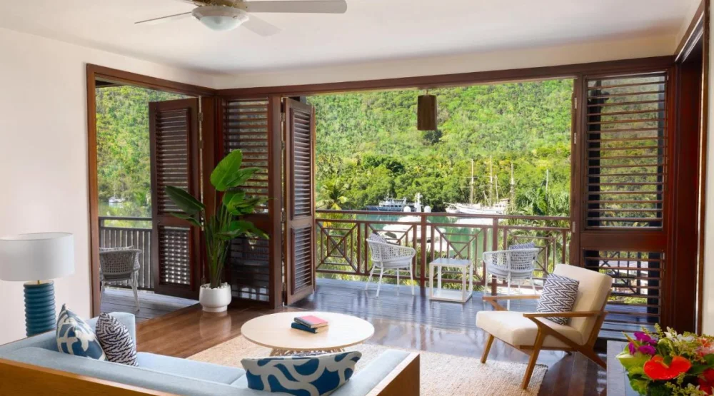 Two Bedroom Residence with Plunge Pool at Zoetry Marigot Bay St Lucia