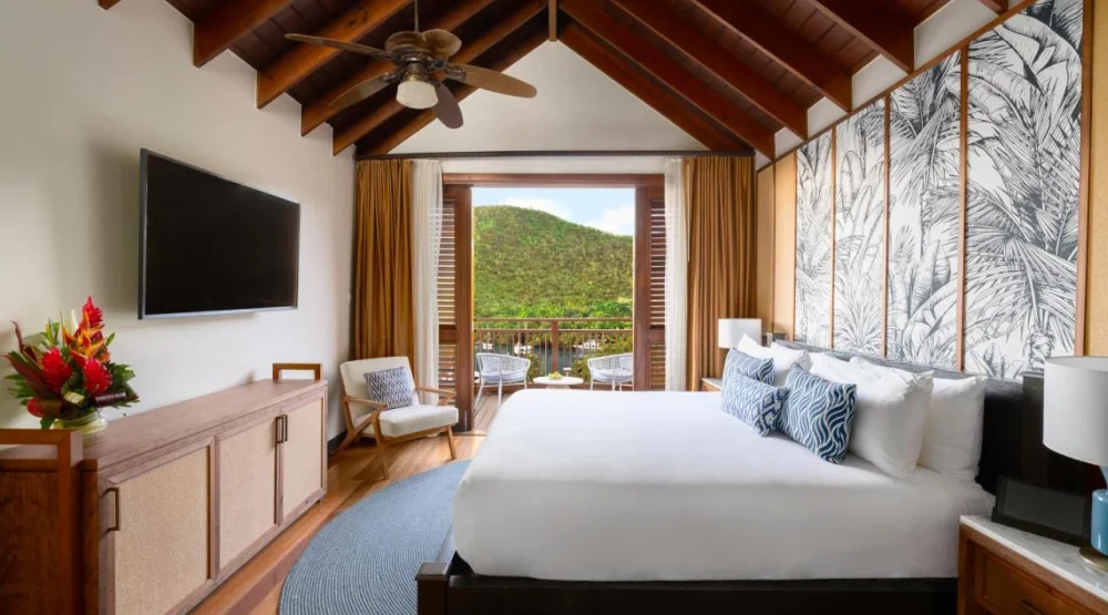 Two Bedroom Penthouse Residence with Plunge Pool at Zoetry Marigot Bay St Lucia