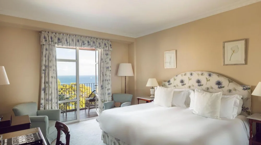 Deluxe Double Room with Sea View at Reid's Palace A Belmond Hotel