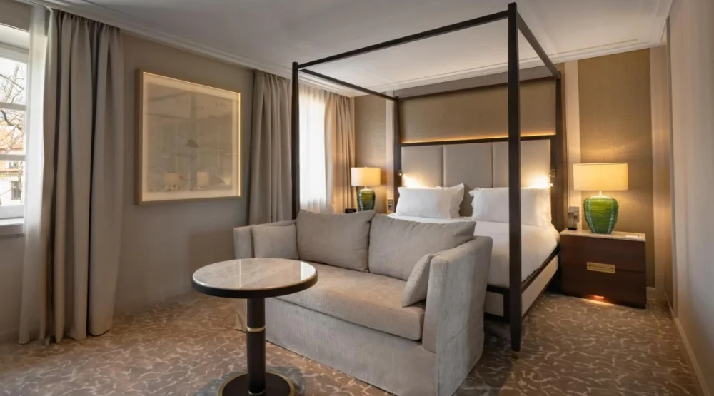 Prestige Double Room with Garden View at Casa da Calcada Relais & Chateaux