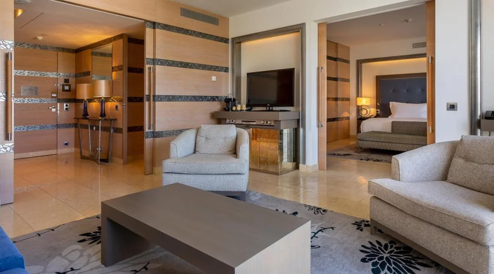 Grand Deluxe King Suite with Pool View at Conrad Algarve