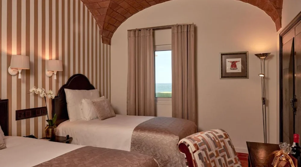 Classic Double Or Twin Room with Partial Beach View at Fortaleza do Guincho Relais & Chateaux