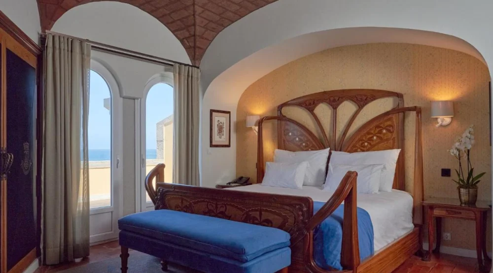 Junior Suite with Balcony and Sea View at Fortaleza do Guincho Relais & Chateaux