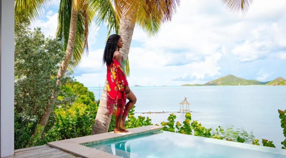 Suite with Private Pool at Cocobay Resort