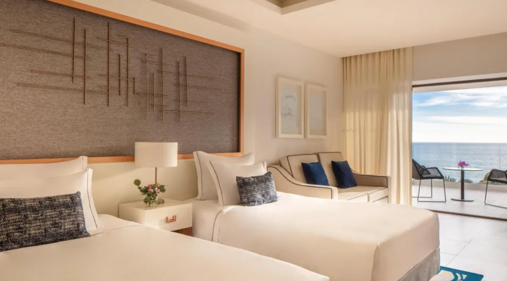 Premium Room with Ocean View and Terrace at Tivoli Carvoeiro Algarve Resort