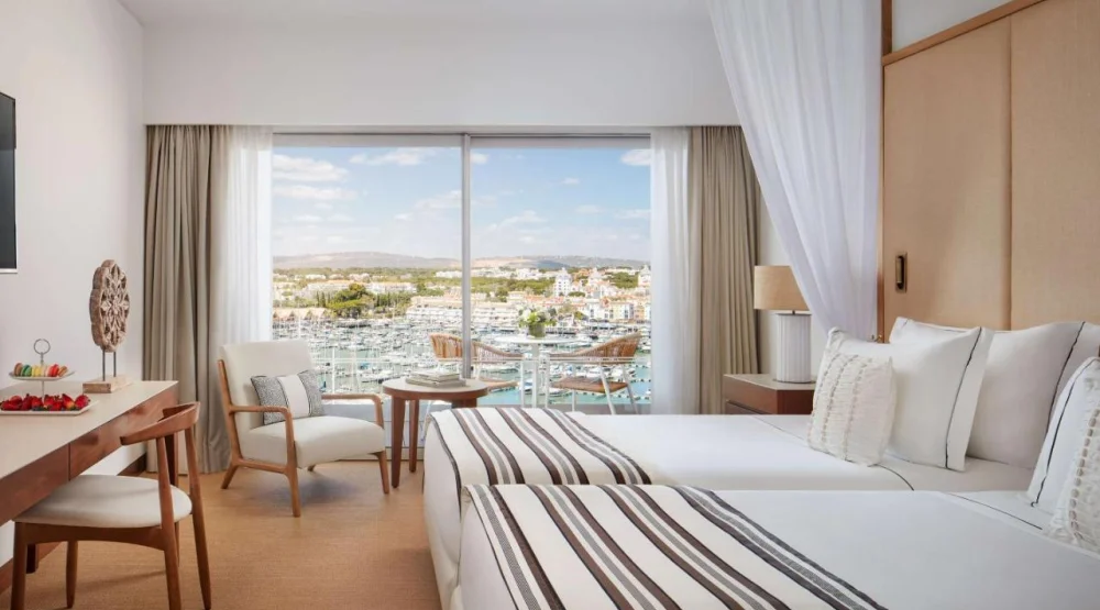 Premium Double Or Twin Puro Beach Room with Marina View and Extra Bed at Tivoli Marina Vilamoura Algarve Resort