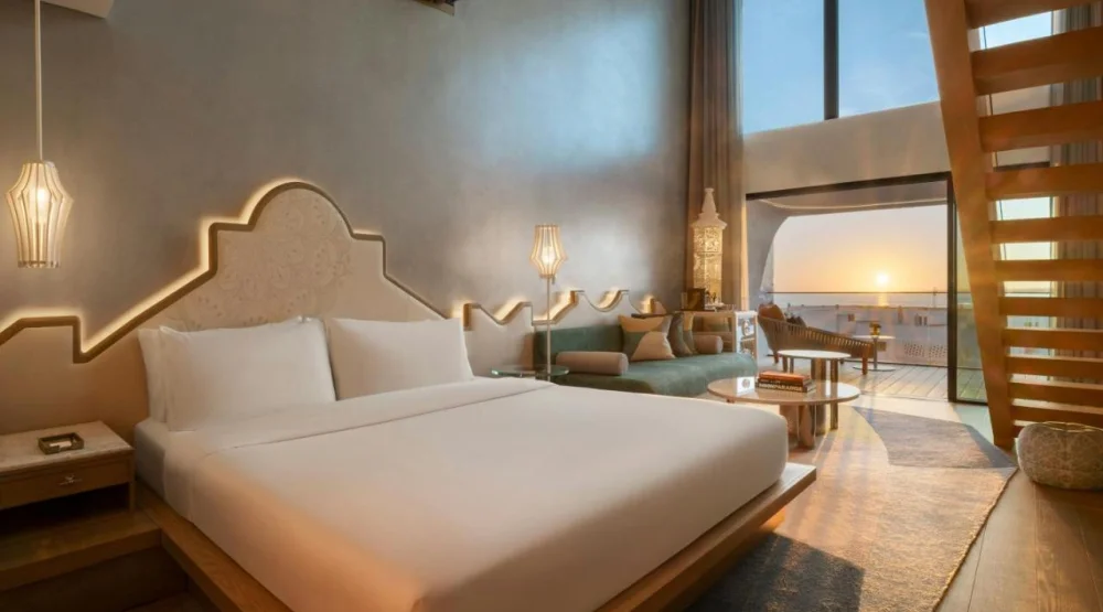 W One Bedroom King Suite with Ocean View and Balcony at W Algarve