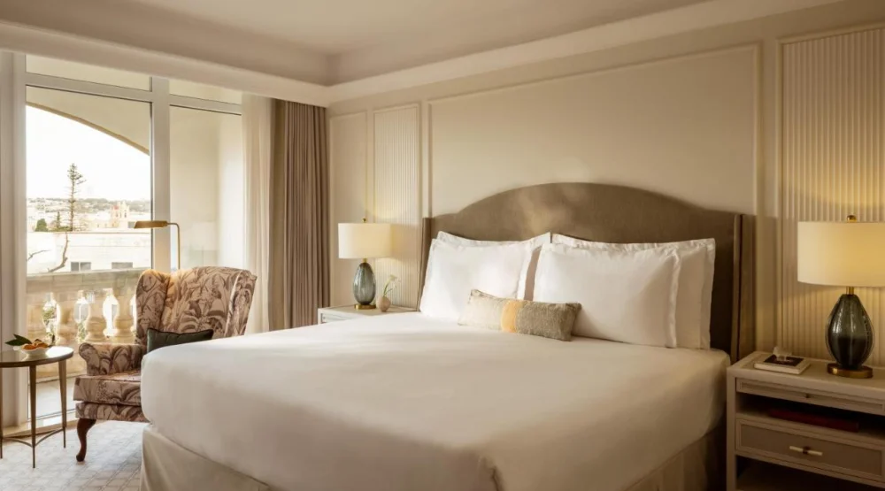 Grand Deluxe Room at Corinthia Palace Malta