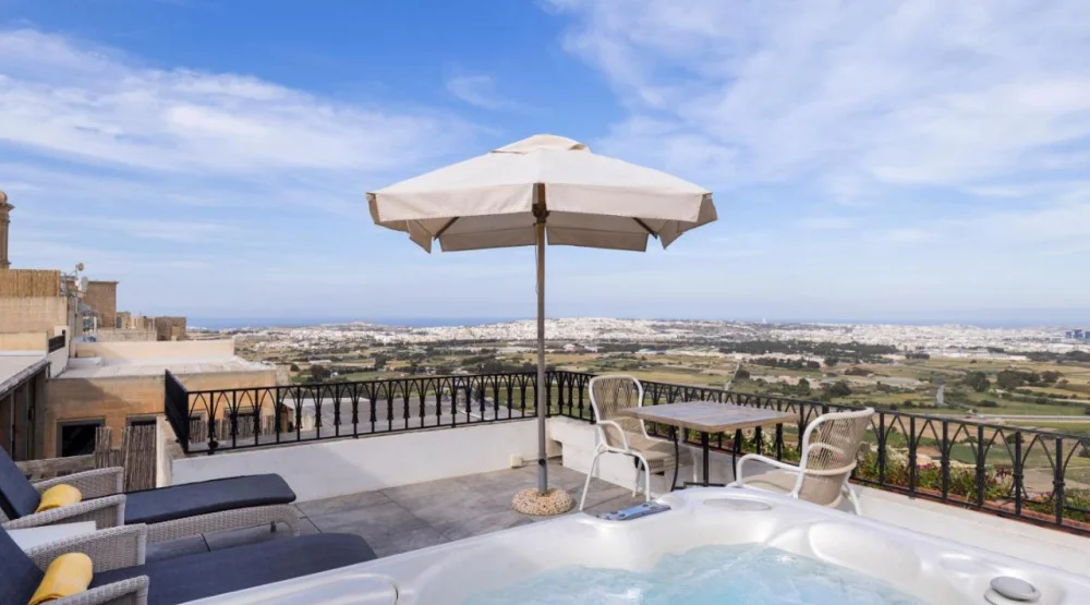 Superior Suite with Terrace and Hot Tub at The Xara Palace Relais & Chateaux