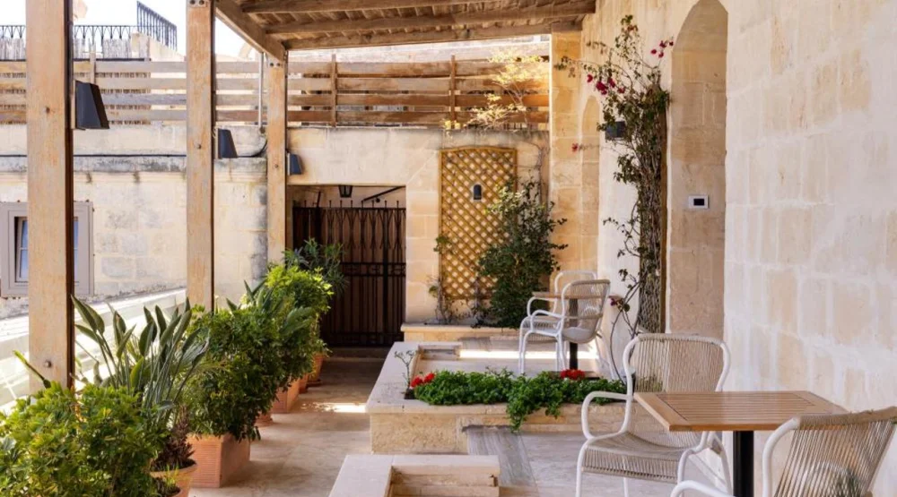 Deluxe Room with View From Porch at The Xara Palace Relais & Chateaux