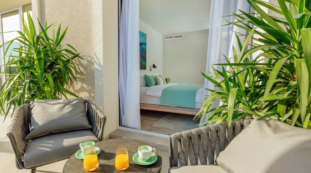 Superior Sea View Room with Balcony at Lazure Hotel & Marina