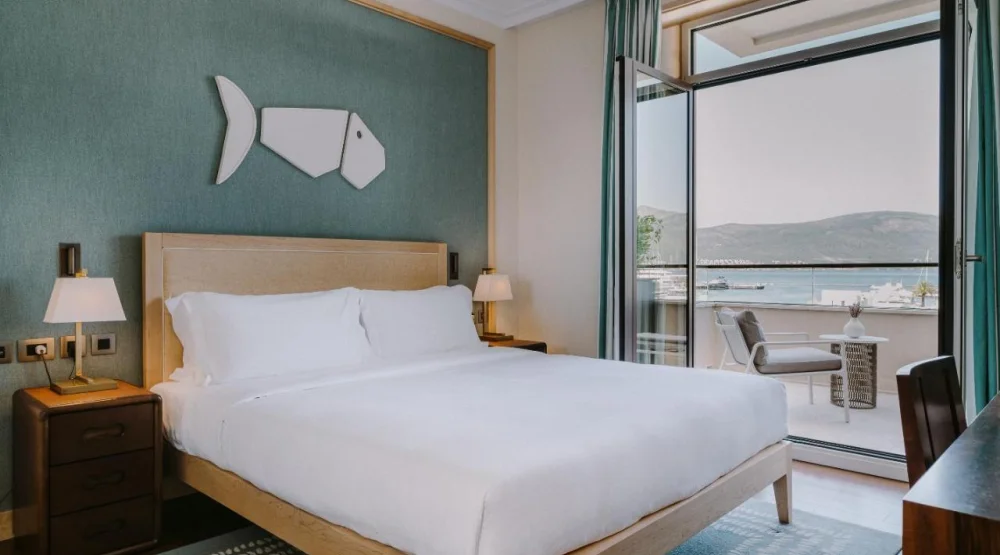 Classic King Room with Balcony and Sea View at Regent Porto Montenegro