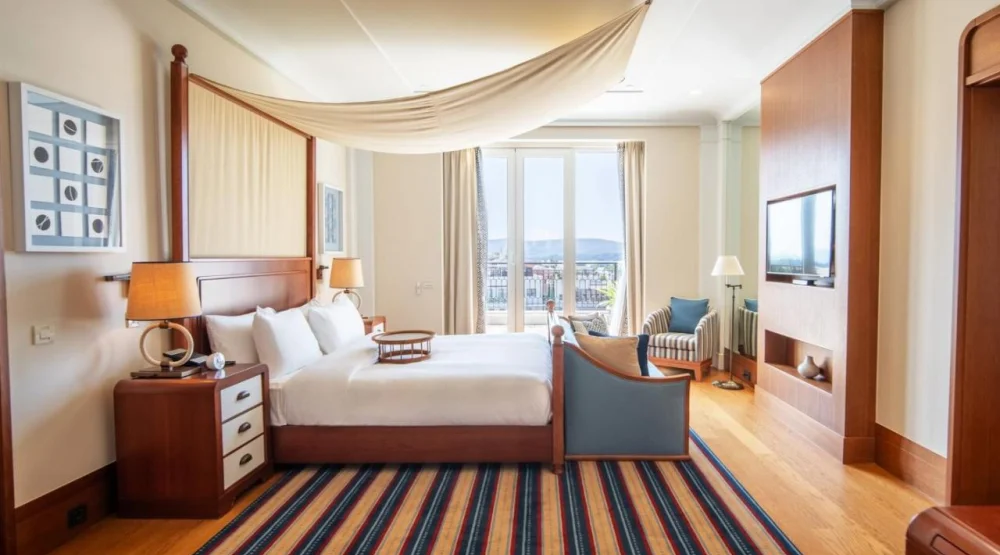 Premium King Room with Balcony and Sea View at Regent Porto Montenegro