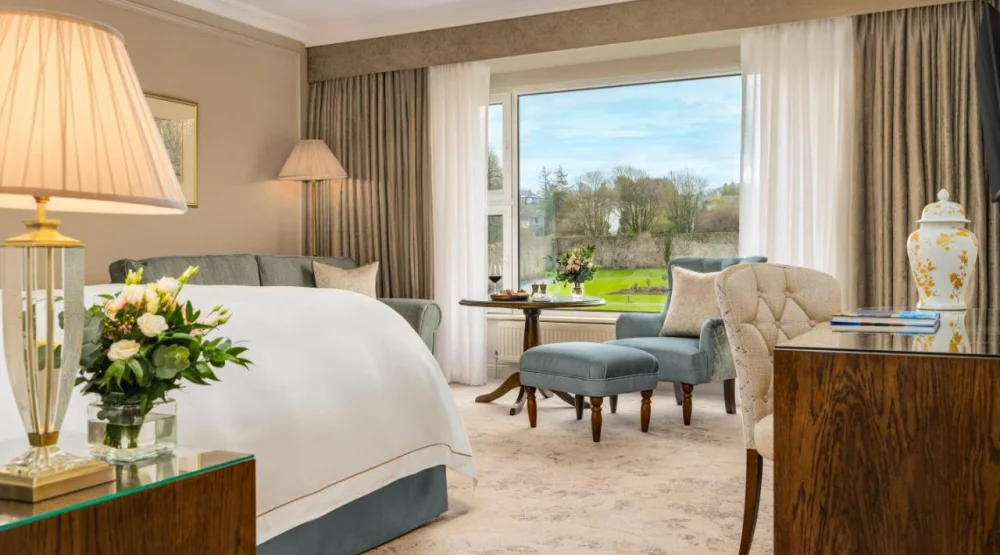 Double Room with Garden View at Glenlo Abbey Hotel & Estate