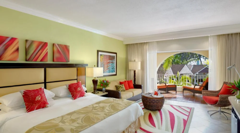 Pool Garden View Room, Guest Room at Tamarind Barbados, Autograph Collection Resort