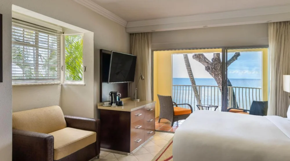 Ocean Room Sleeper Chair, Guest Room at Tamarind Barbados, Autograph Collection Resort