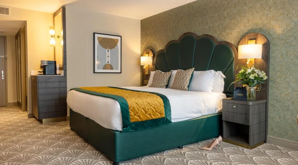 Deluxe King Room at The Savoy Hotel Limerick
