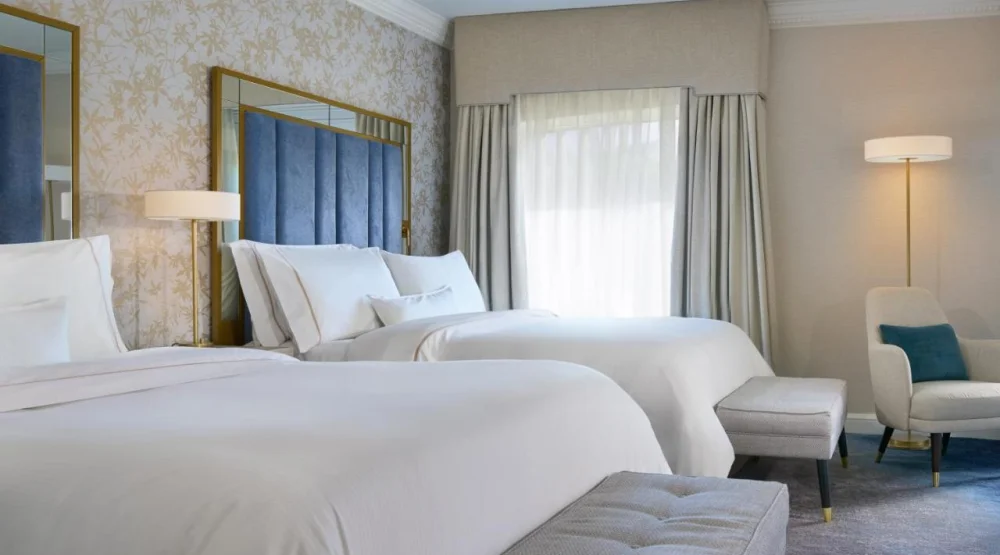 Heritage Double Room with Two Double Beds and City View at The College Green Hotel Dublin