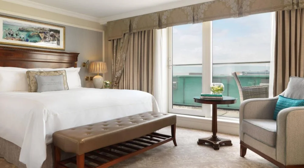 King Room with Balcony - No View at The Shelbourne Autograph Collection