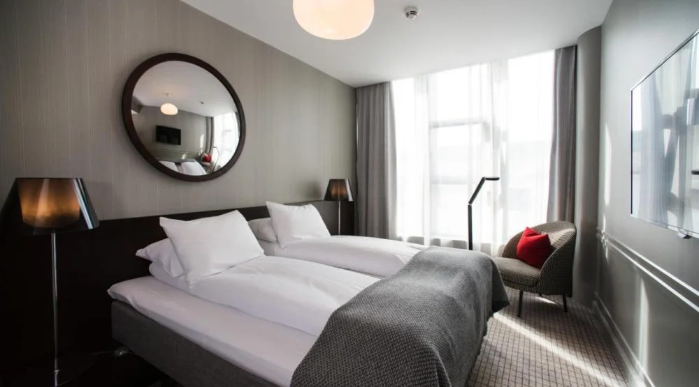 Standard Twin Room at Bergen Bors