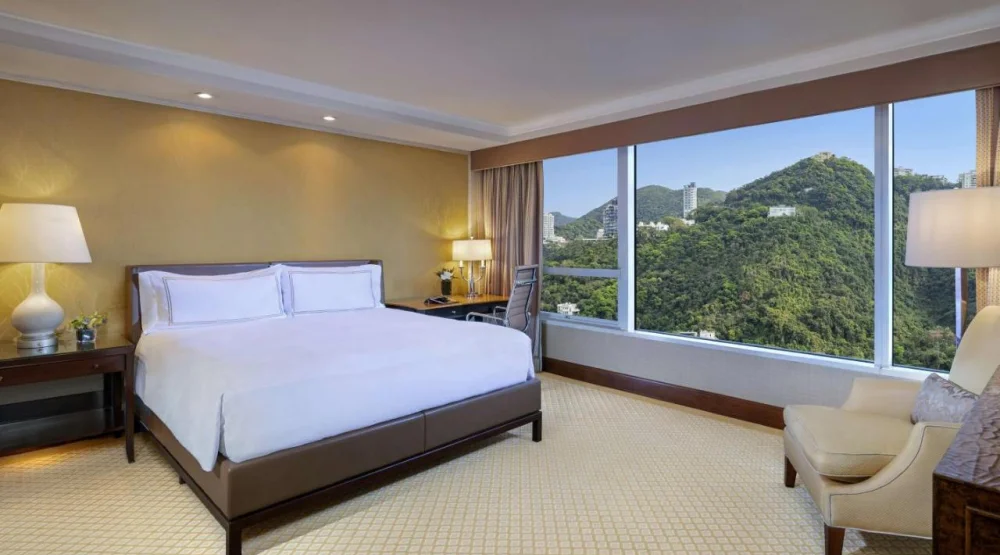 Executive King Suite with Peak View at Conrad Hong Kong