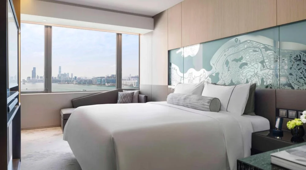 King Room with Harbor View - High Floor at Hyatt Centric Victoria Harbour