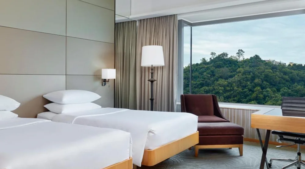 Twin Room at Hyatt Regency Hong Kong Sha Tin