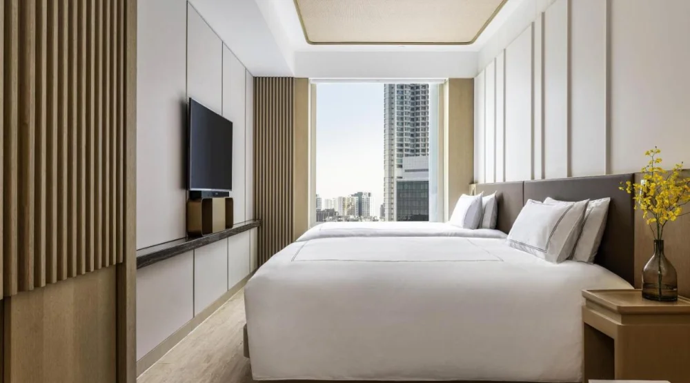 Deluxe Family Room - Two Queen Size Beds at The Silveri Hong Kong MGallery