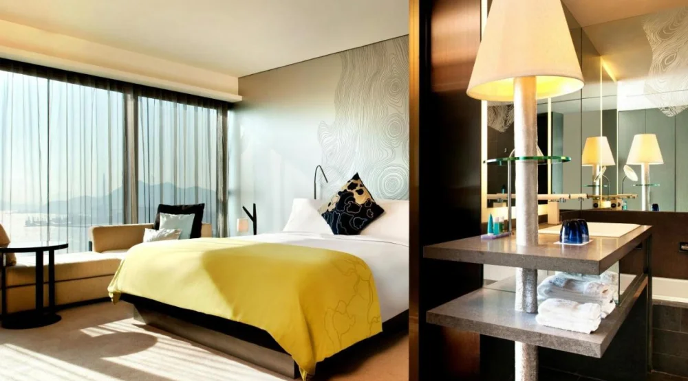 Fabulous King Room with Oceanfront View at W Hong Kong
