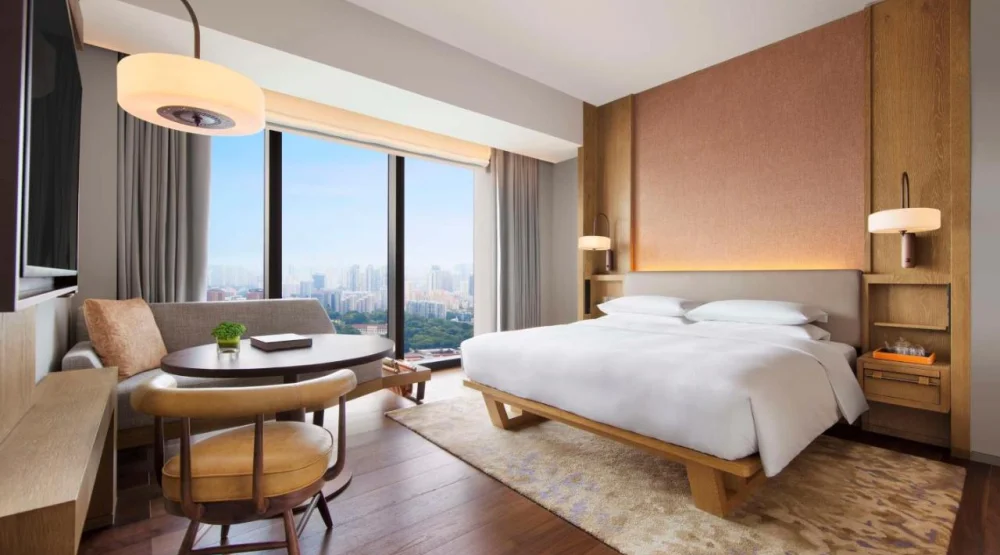Deluxe King Room with Sea View at Andaz Singapore
