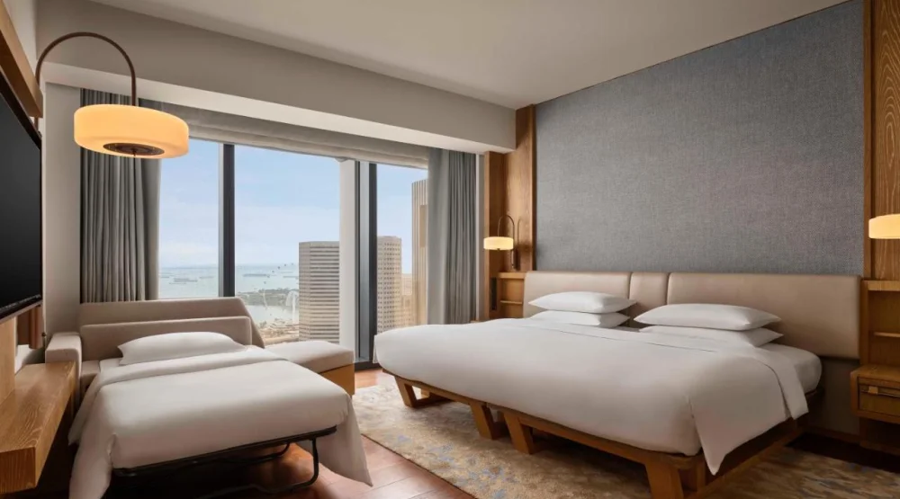 Deluxe King Room with Sofa Bed at Andaz Singapore