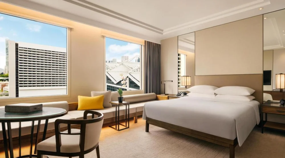 Deluxe King Room at Conrad Singapore Marina Bay