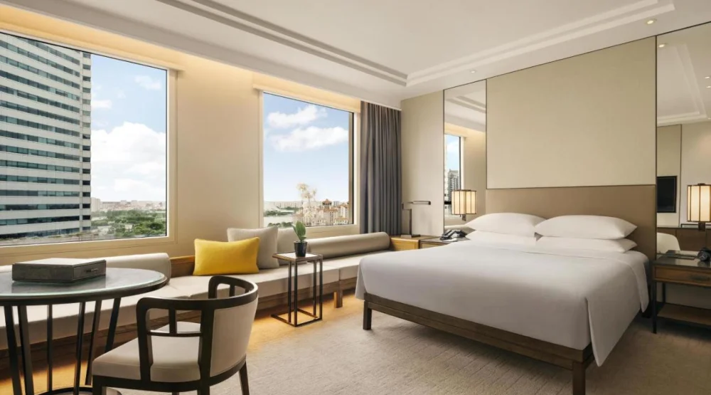 Premium King Room at Conrad Singapore Marina Bay
