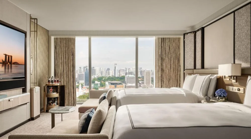 Sands Premier Double Queen City View at Marina Bay Sands