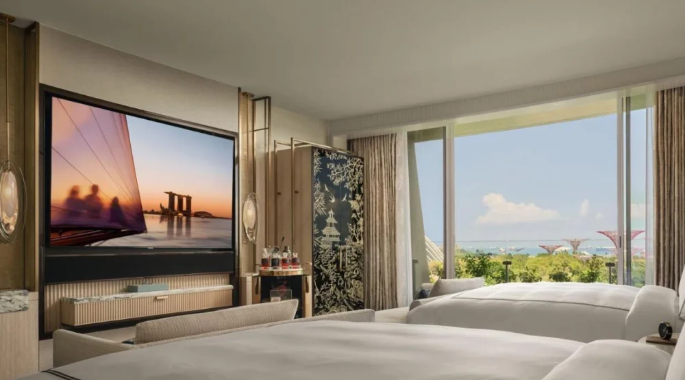 Sands Premier Double Queen Gardens By The Bay View at Marina Bay Sands