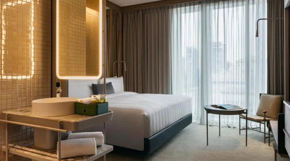 Premier King Room at Pan Pacific Orchard