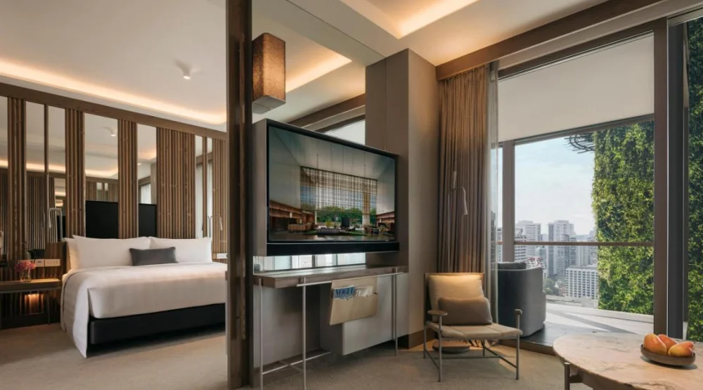 Garden Terrace Suite at Pan Pacific Orchard