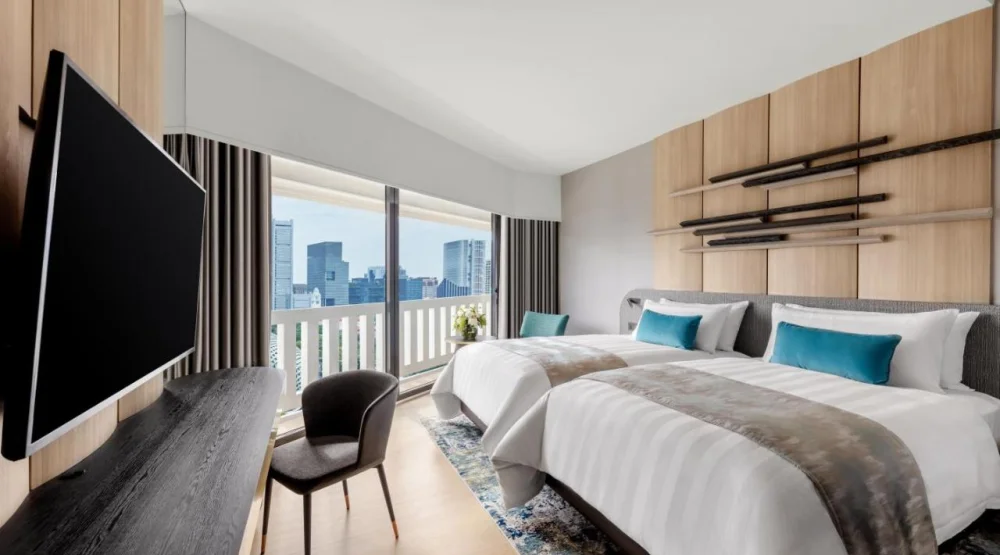 Urban Deluxe Twin at Parkroyal Collection Marina Bay Singapore